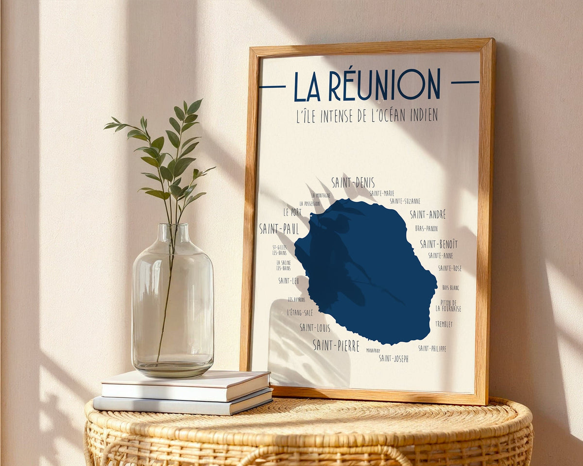 Affiches déco - Îles Françaises & Méditerranéennes | ZoéPoster