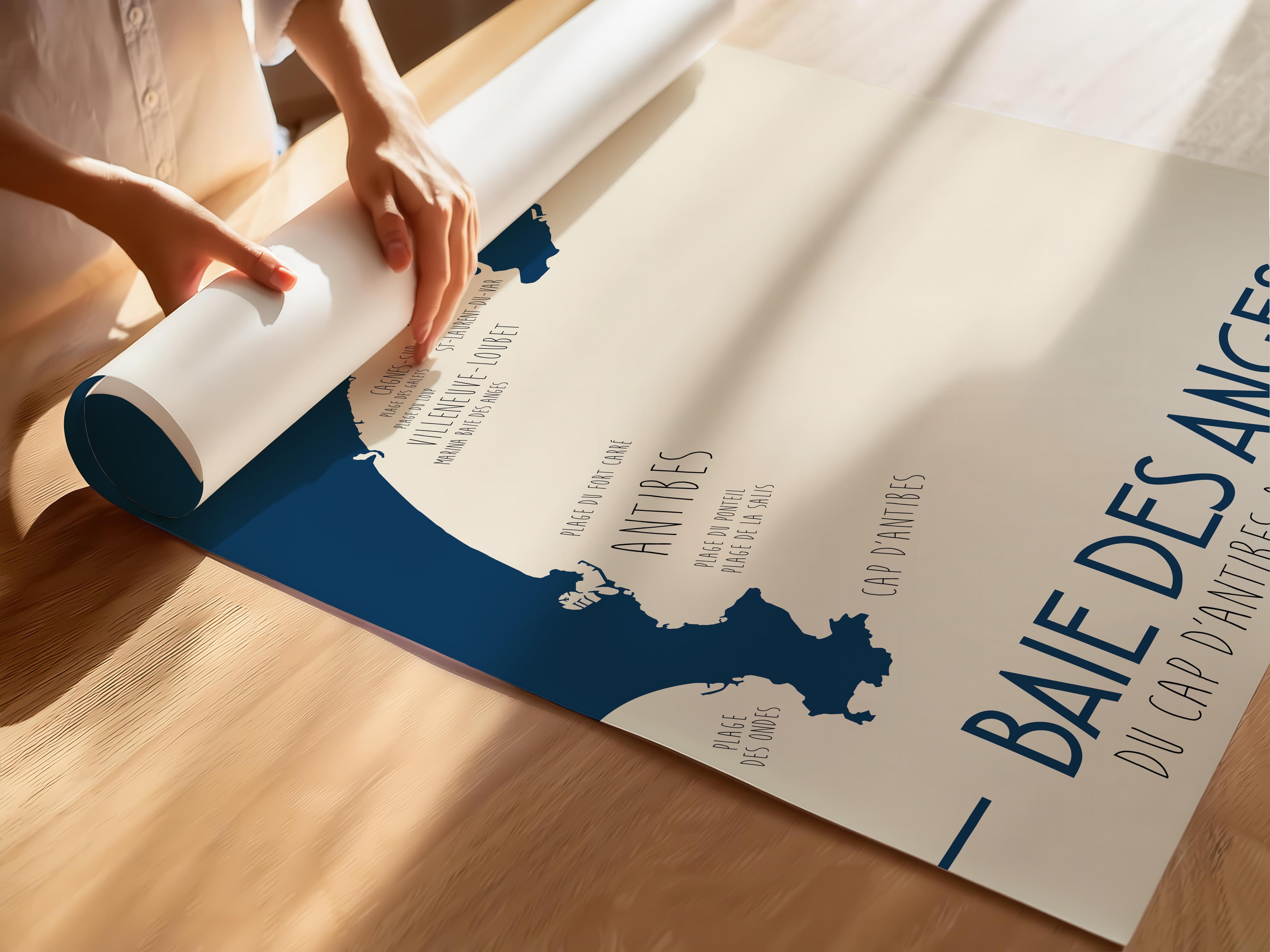 Affiche Baie des Anges - Sud-Est