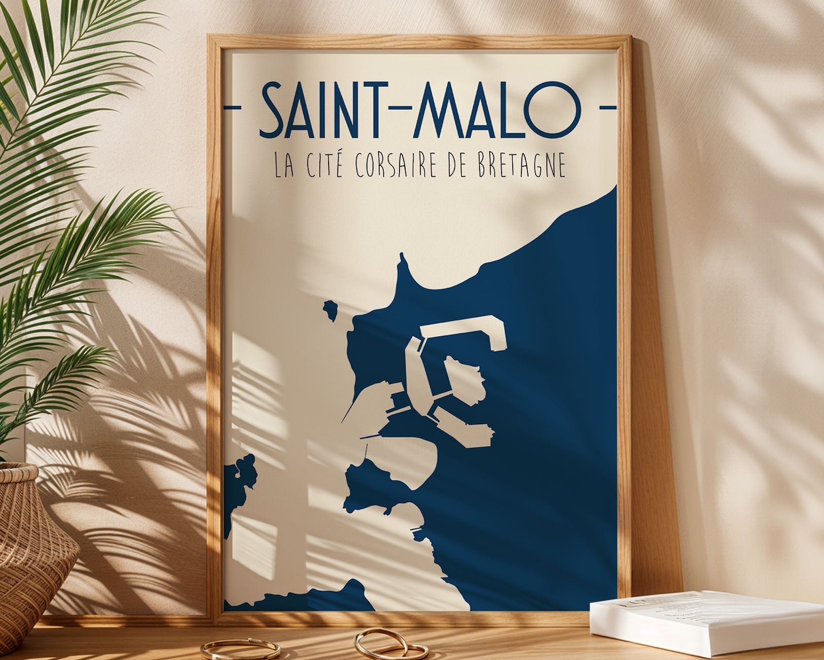 Affiche Saint-Malo - Bretagne