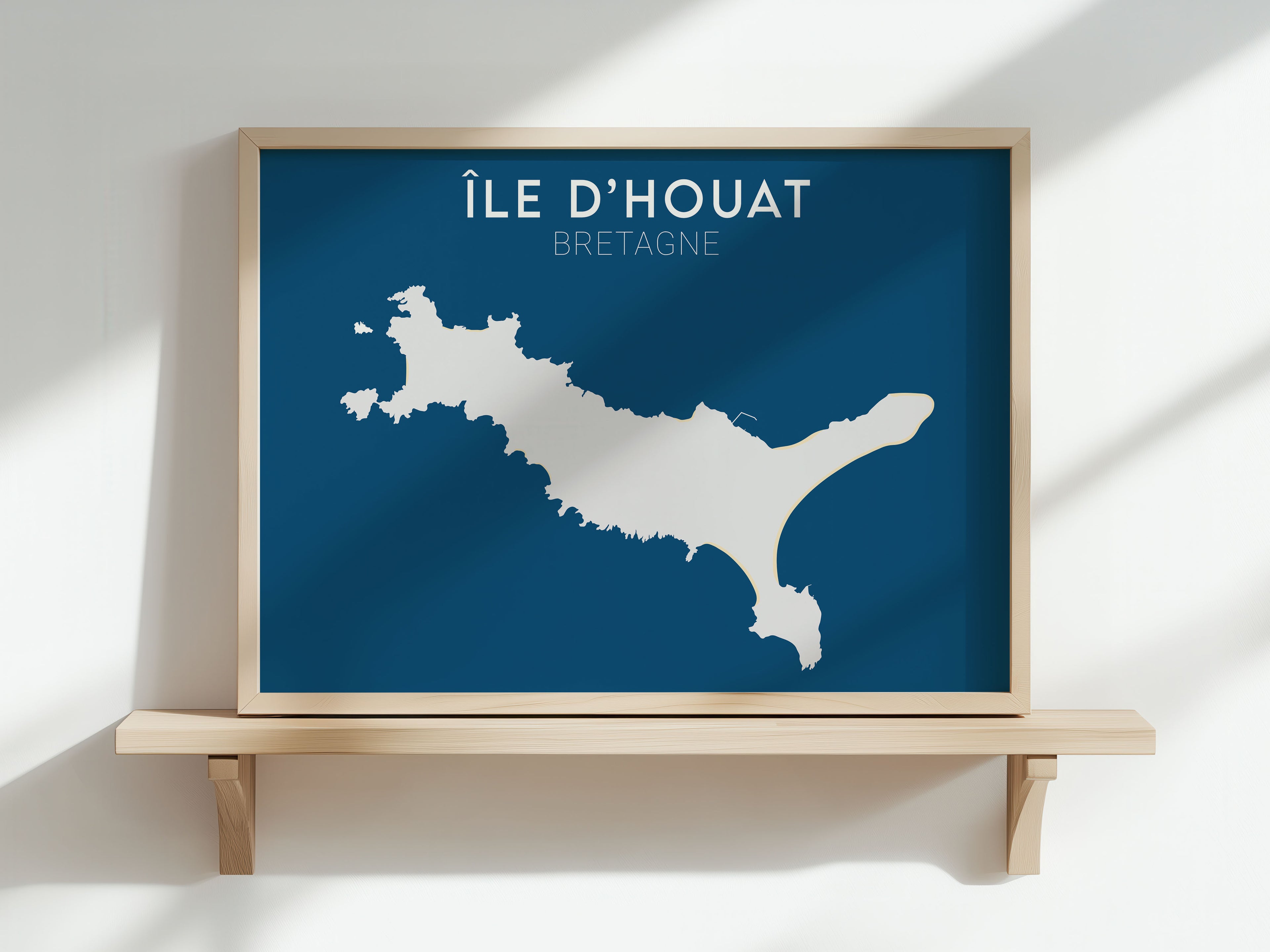 Affiche Ile d'Houat - Bretagne