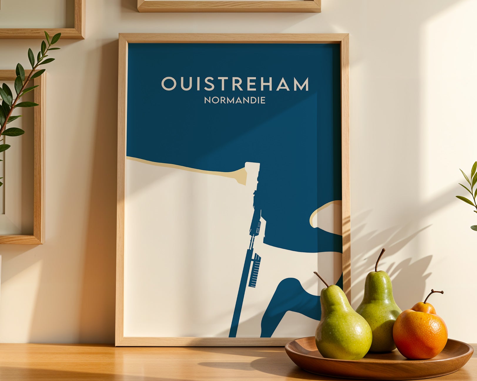 Affiche Ouistreham - Normandie