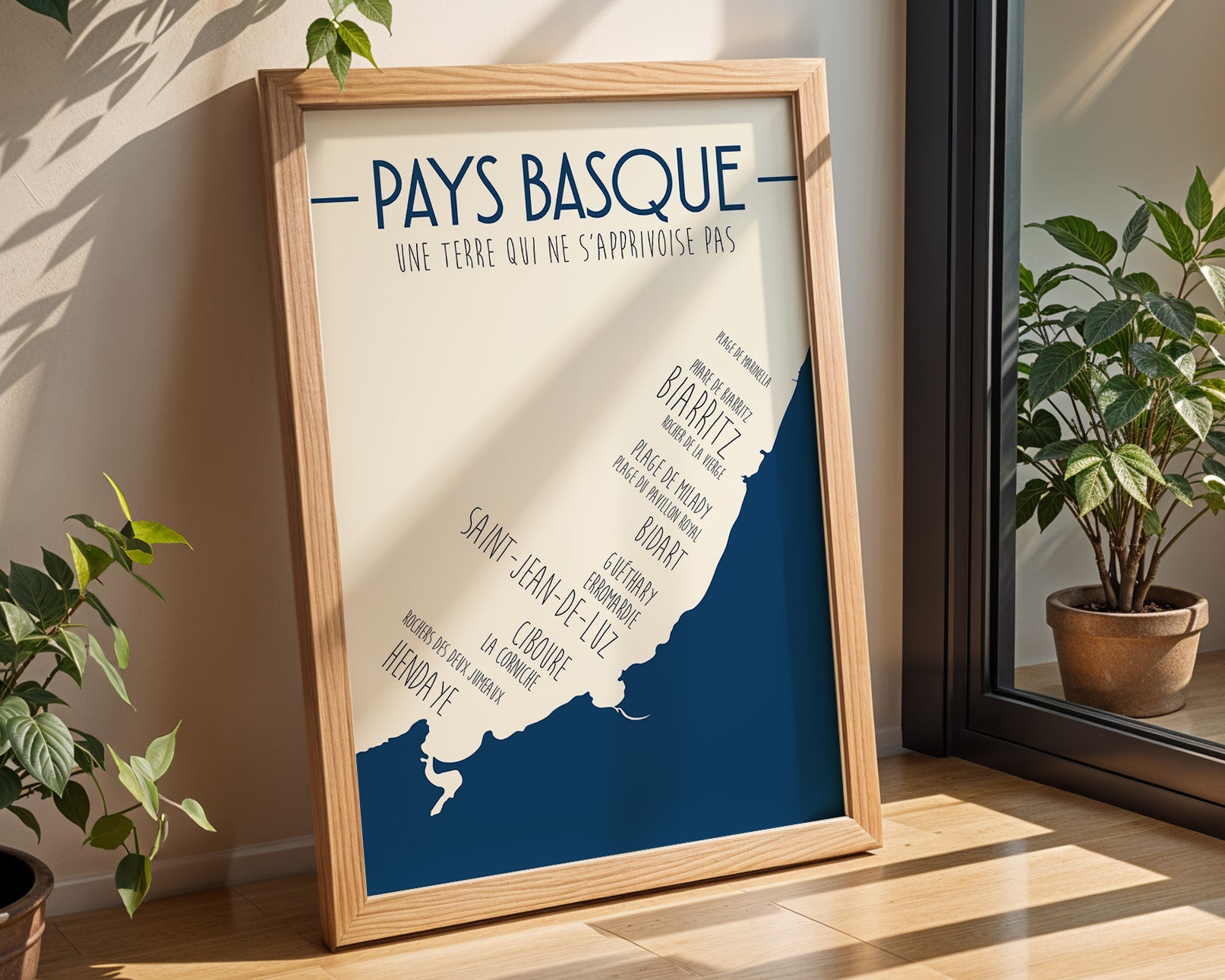 Affiche Pays Basque - Sud-Ouest