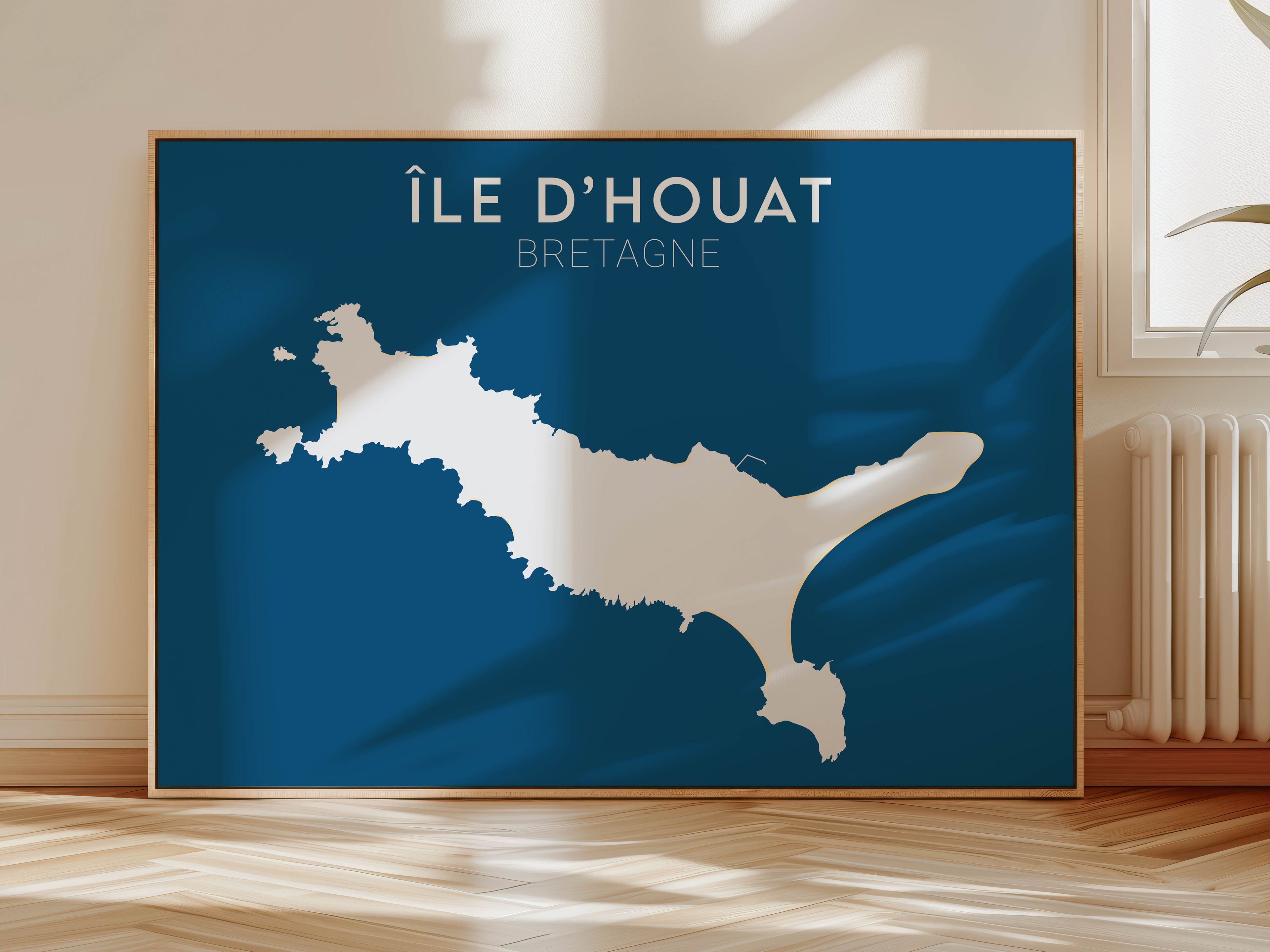Affiche Ile d'Houat - Bretagne