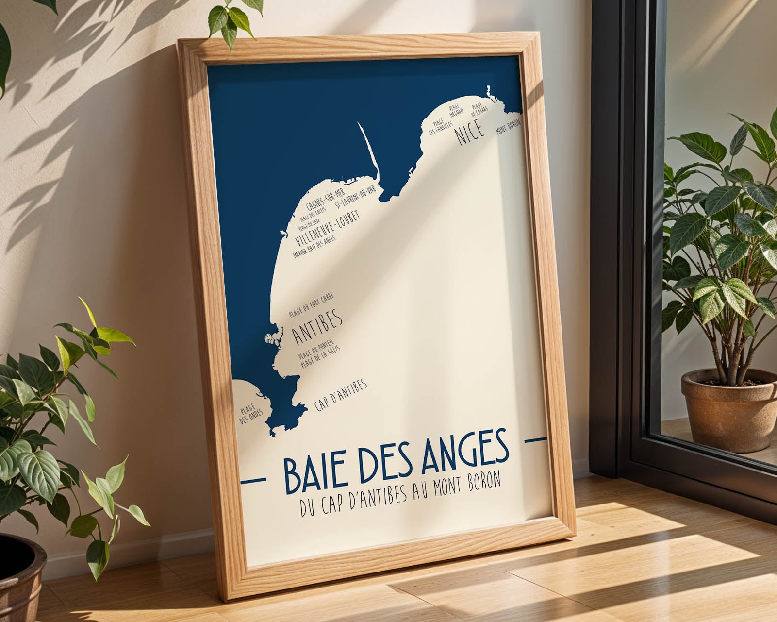 Affiche Baie des Anges - Sud-Est