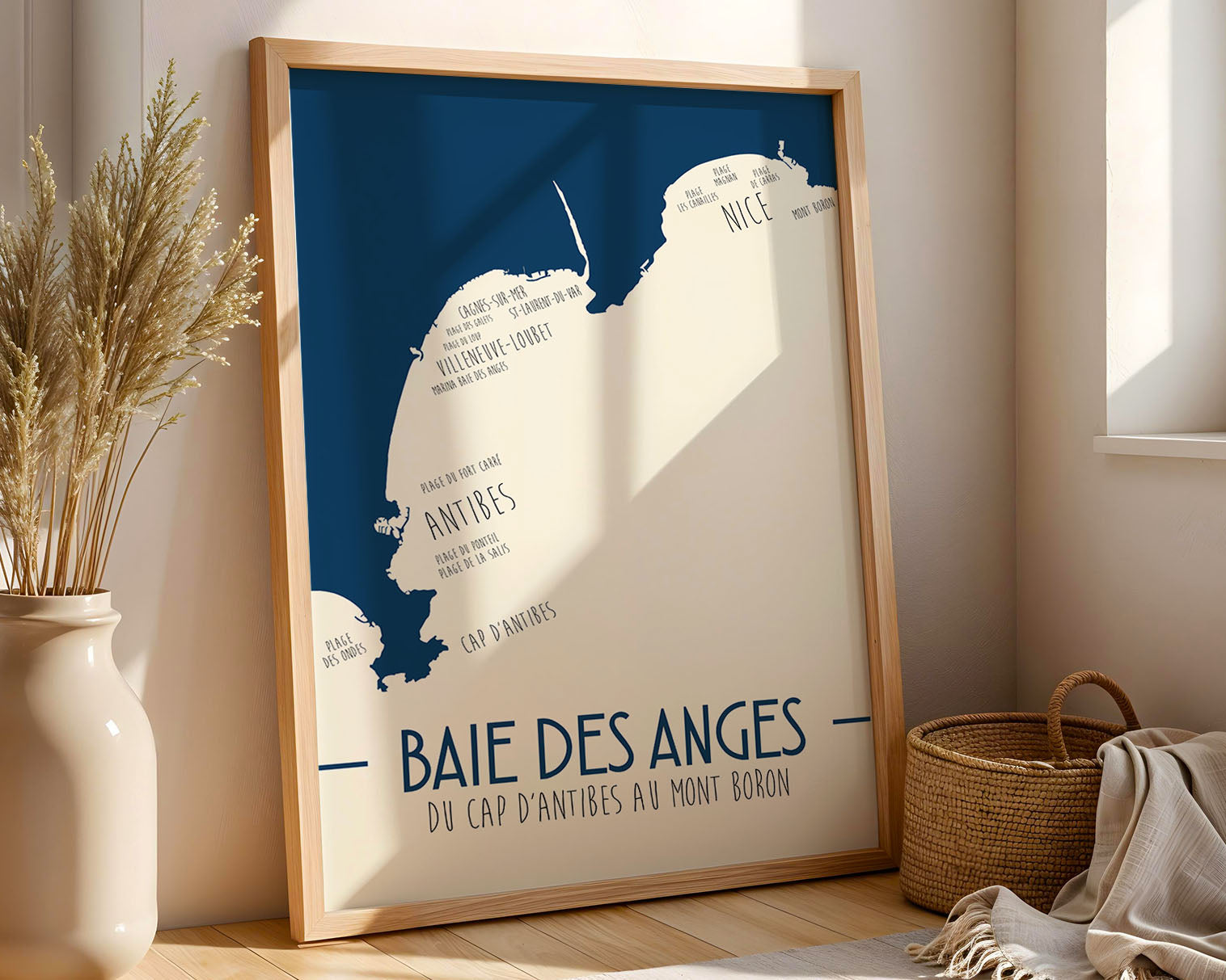 Affiche Baie des Anges - Sud-Est