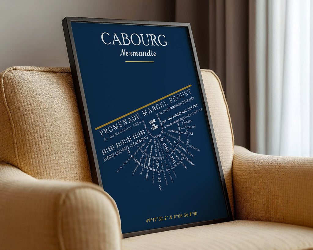 Affiche Cabourg - Normandie