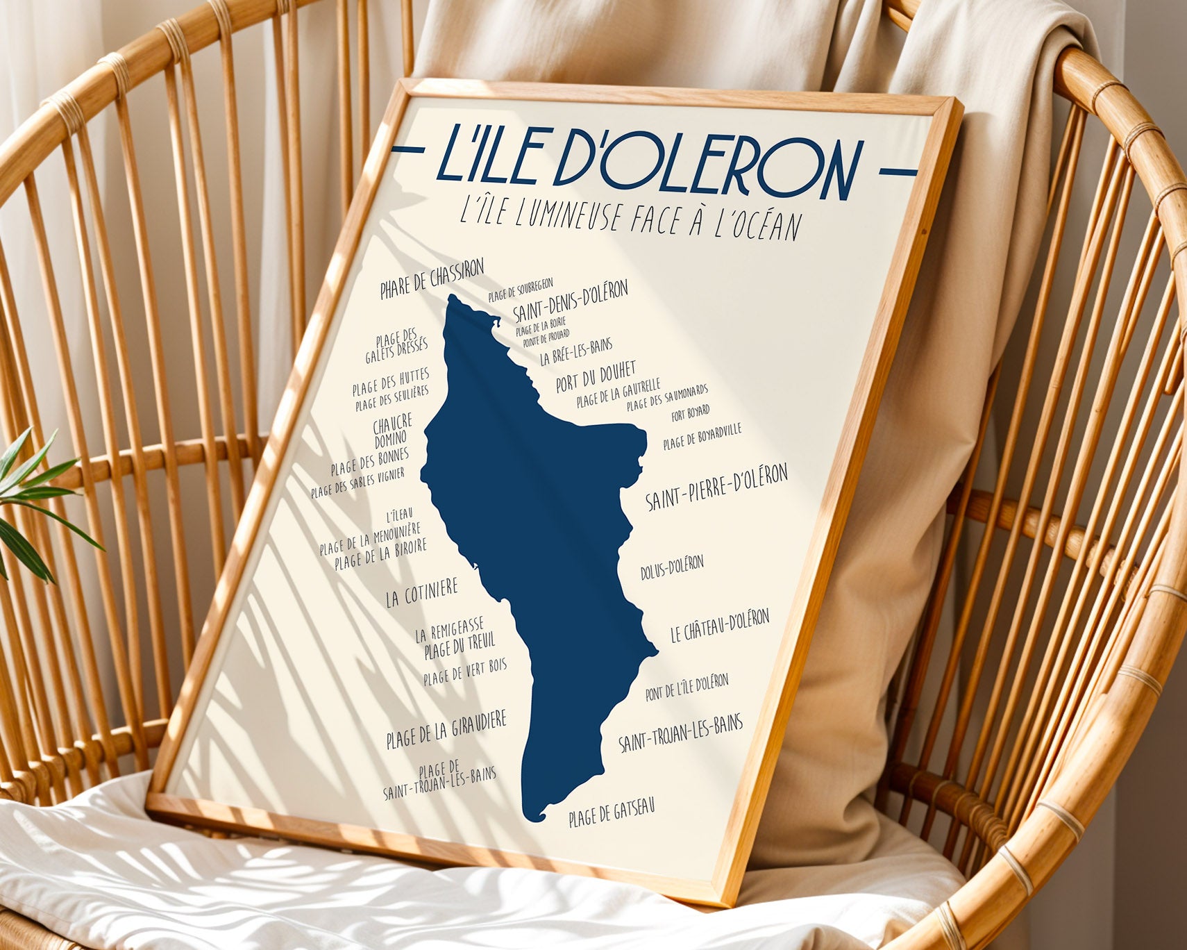 Affiche Île d'Oléron - Sud-Ouest