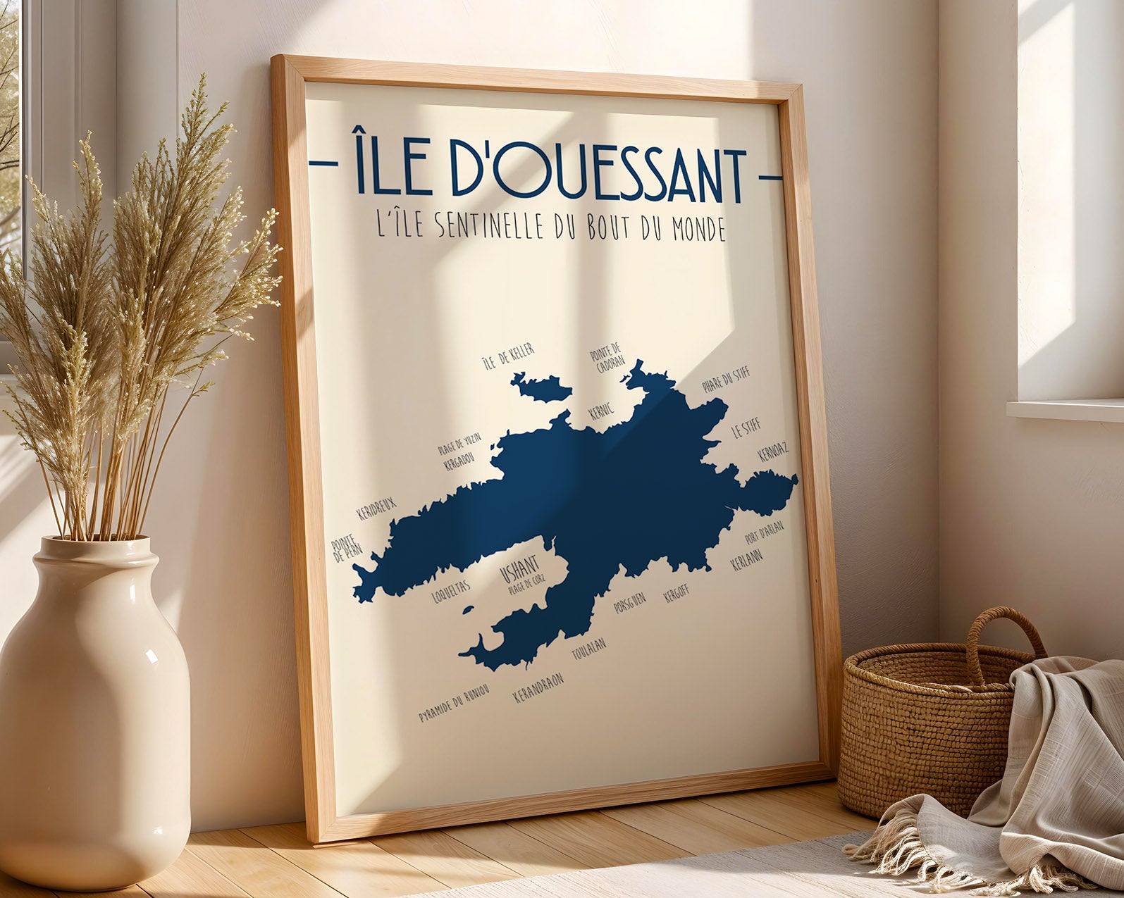 Affiche Île d'Ouessant - Bretagne
