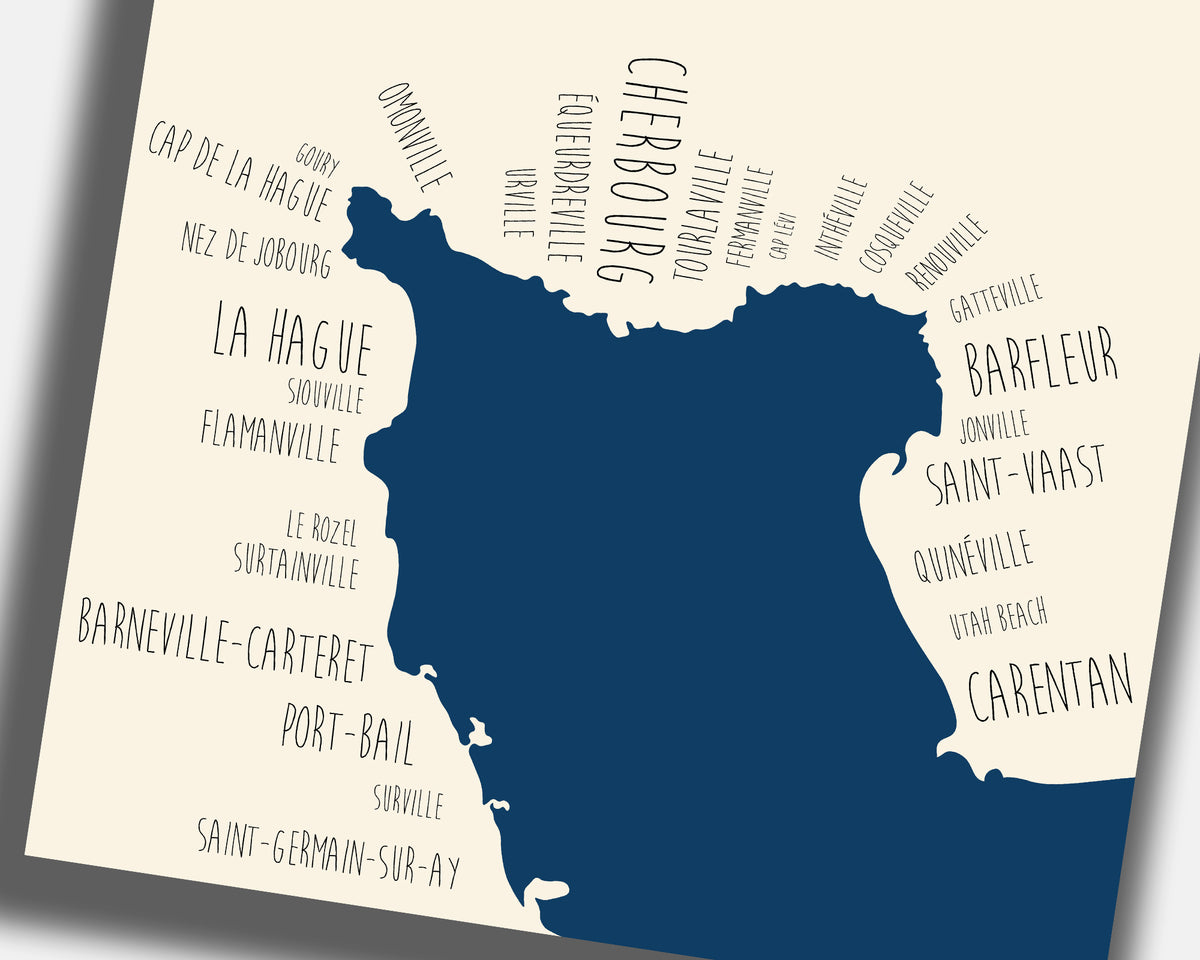 Affiche Cotentin - Normandie