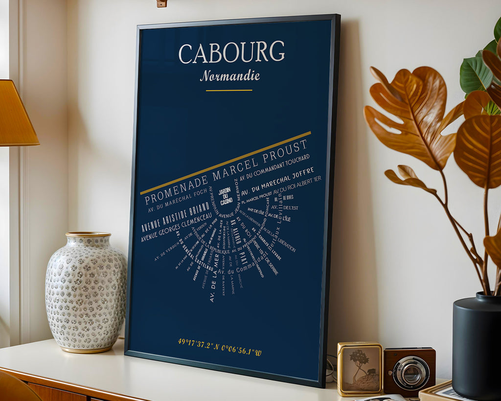 Affiche Cabourg - Normandie