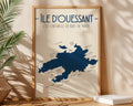 Affiche Île d'Ouessant - Bretagne