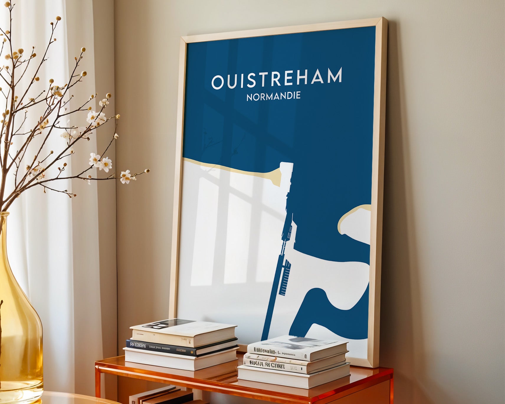 Affiche Ouistreham - Normandie