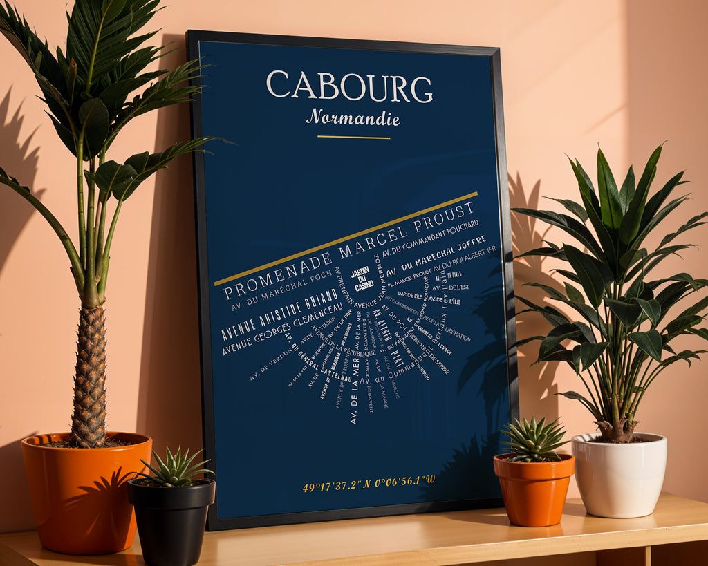 Affiche Cabourg - Normandie