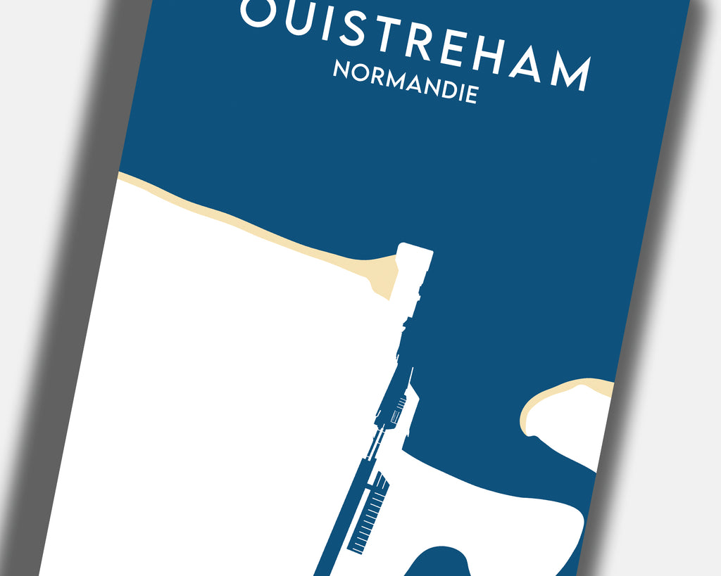 Affiche Ouistreham - Normandie