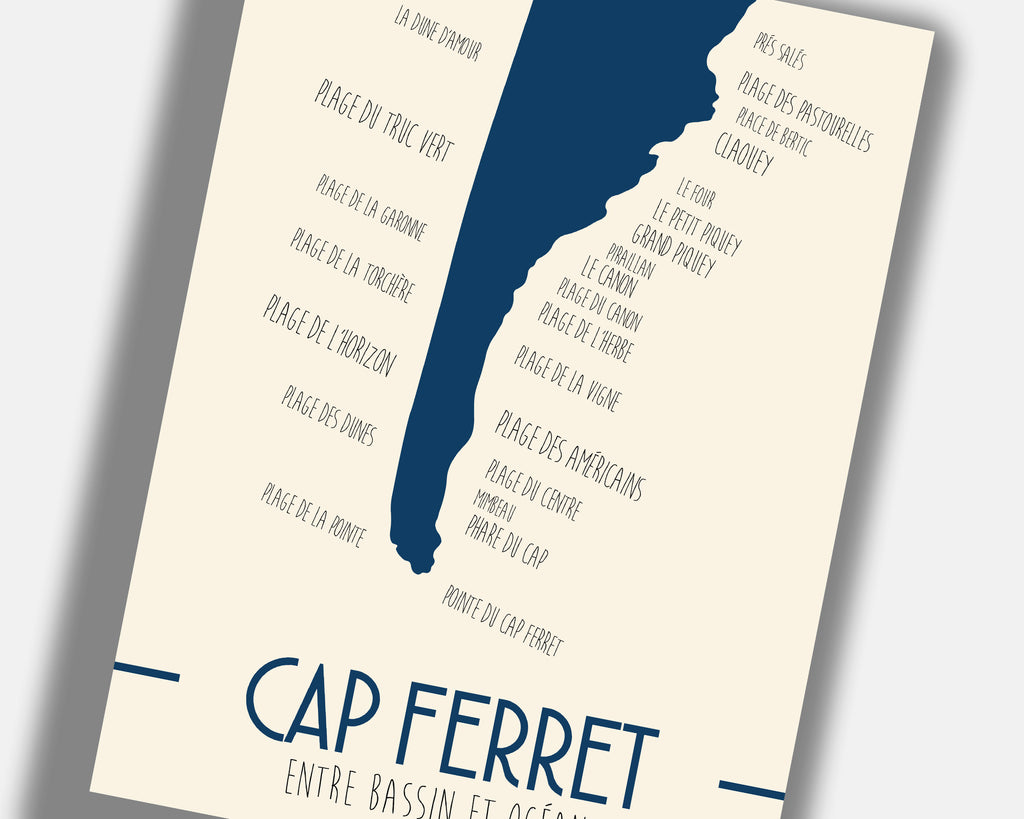 Affiche Cap-Ferret - Sud-Ouest