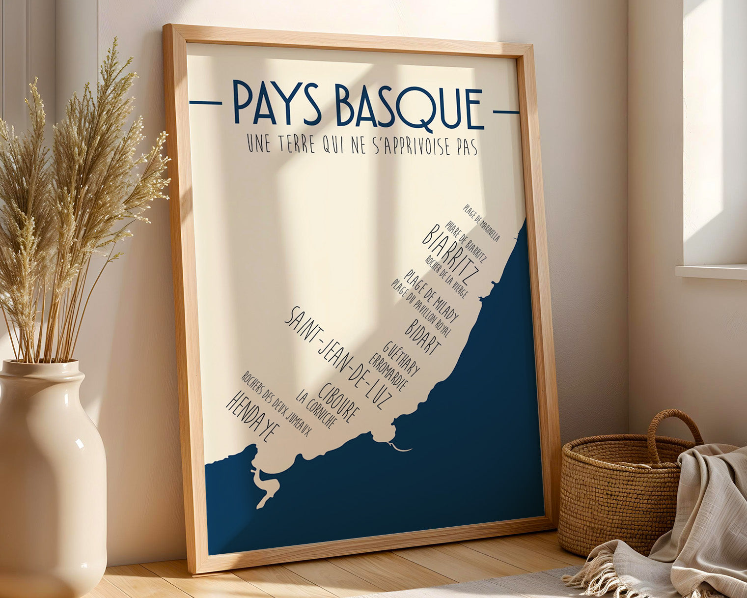 Affiche Pays Basque - Sud-Ouest