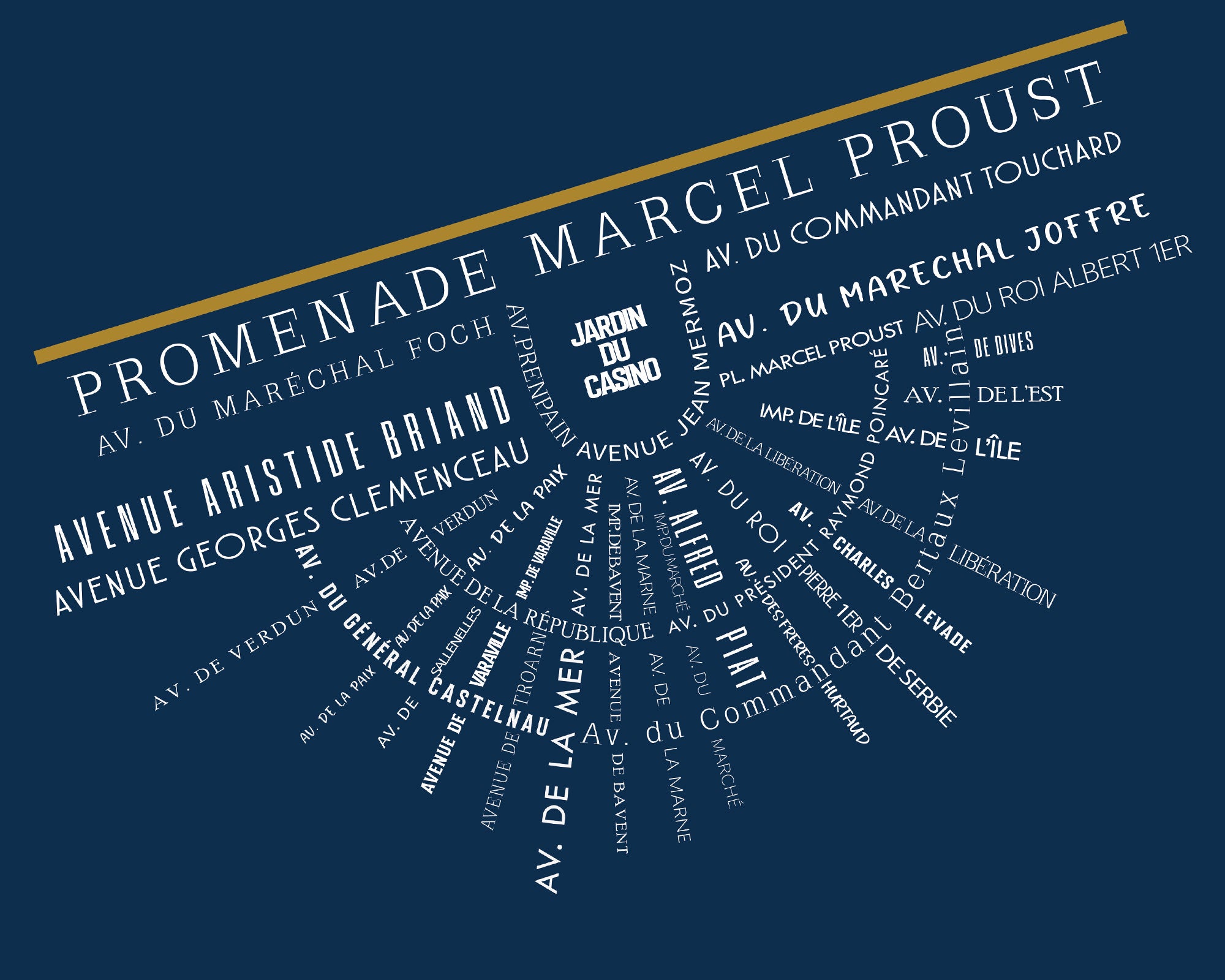 Affiche Cabourg - Normandie