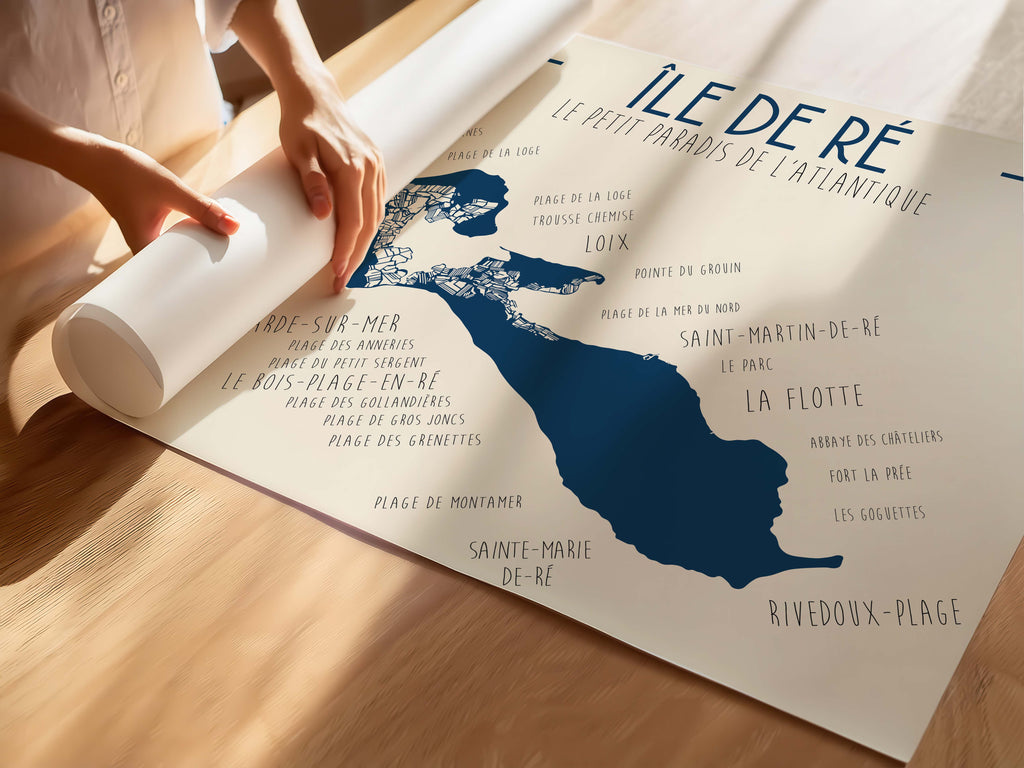 Affiche Ile de Ré