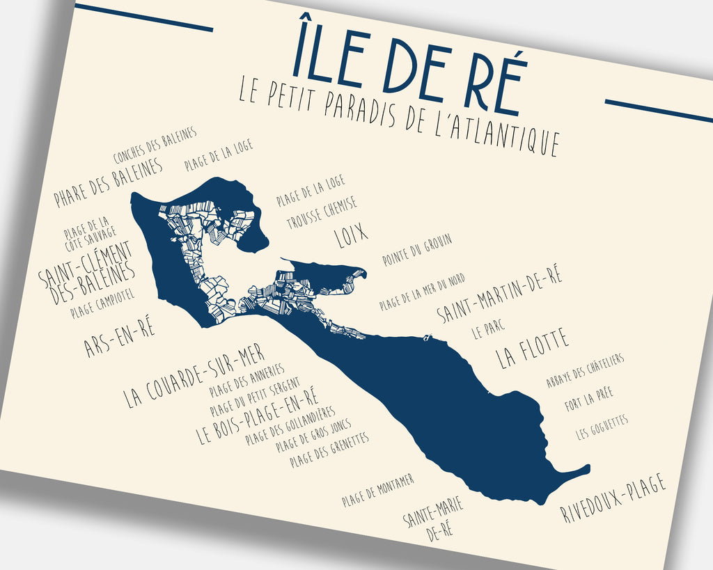 Affiche Ile de Ré