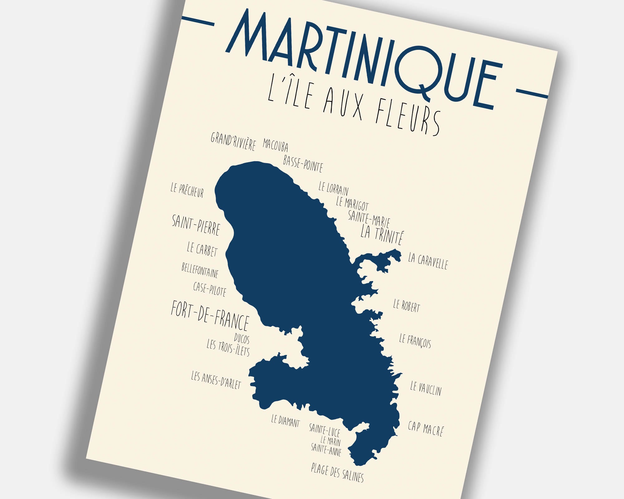 Affiche Martinique
