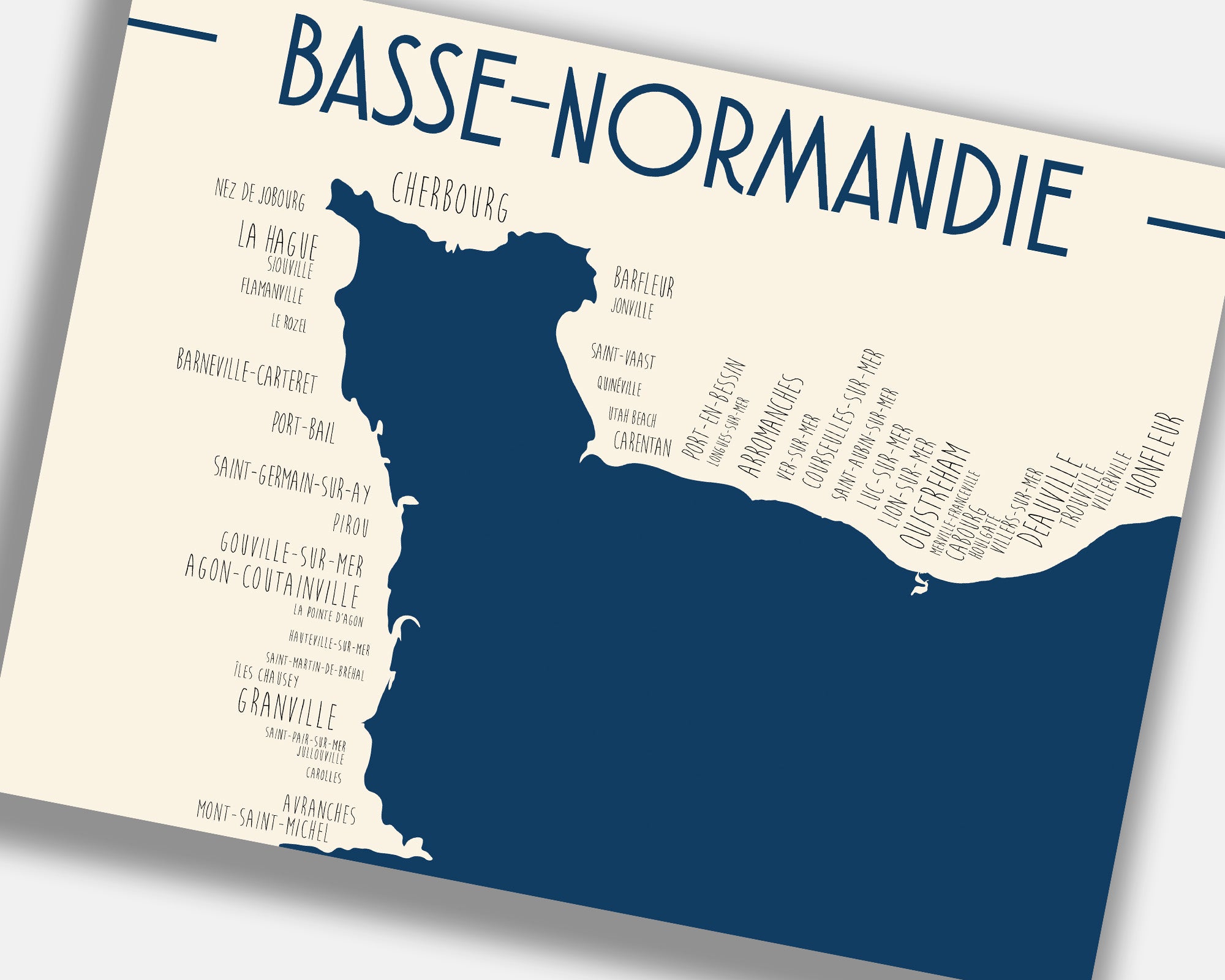 Affiche Basse-Normandie