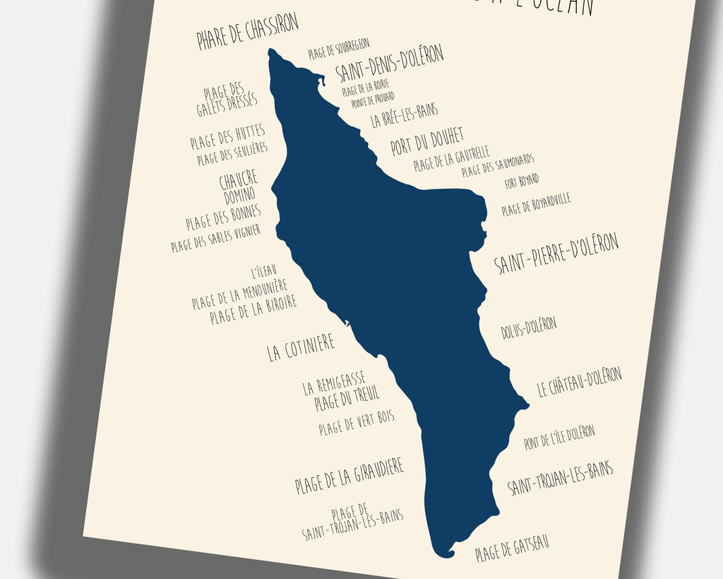 Affiche Île d'Oléron - Sud-Ouest