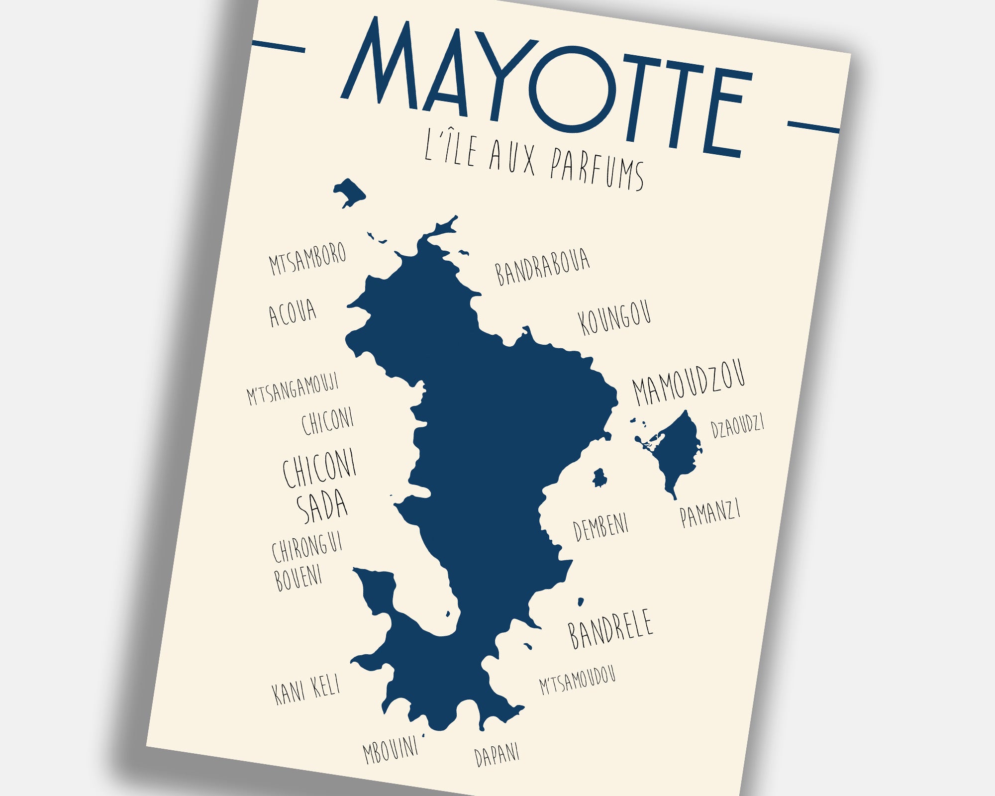Affiche Mayotte