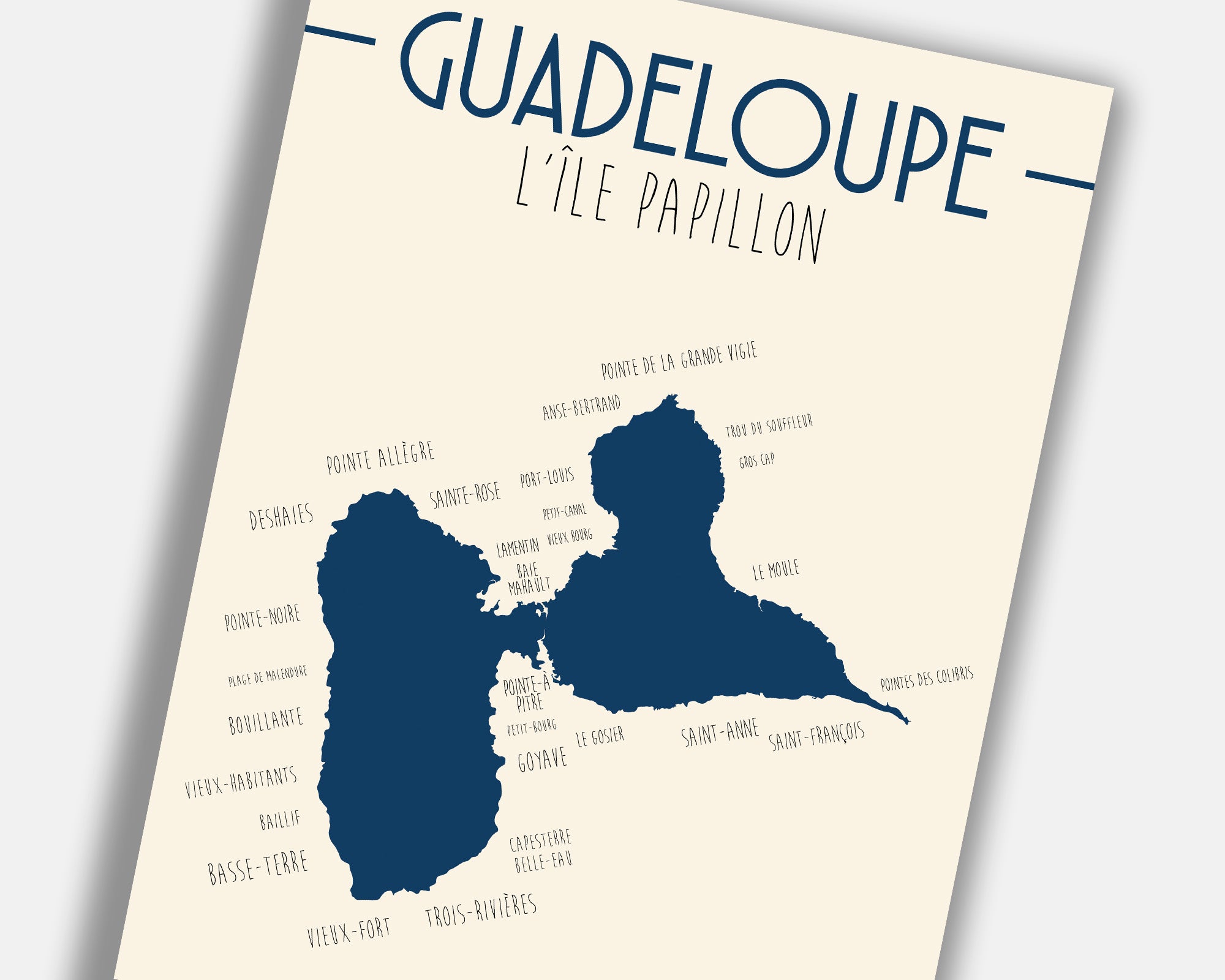 Affiche Guadeloupe